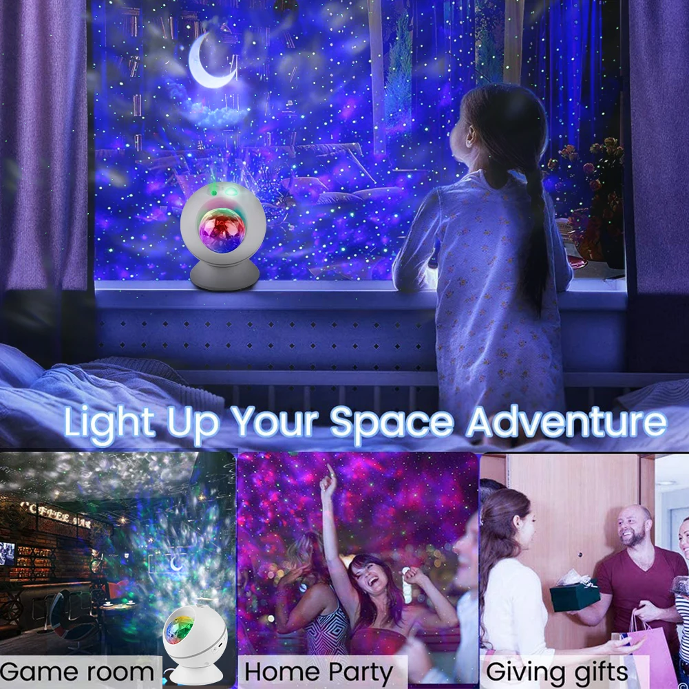 

Star Moon Lights Colorful Rechargeable Touch Night Lamps Home Decor Creative Gift USB LED Night Light