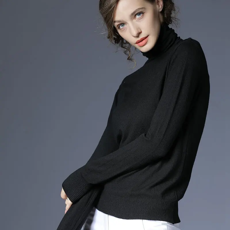 JORSEA/Новое поступление 2019 женские свитера модный эластичный тонкий свитер с