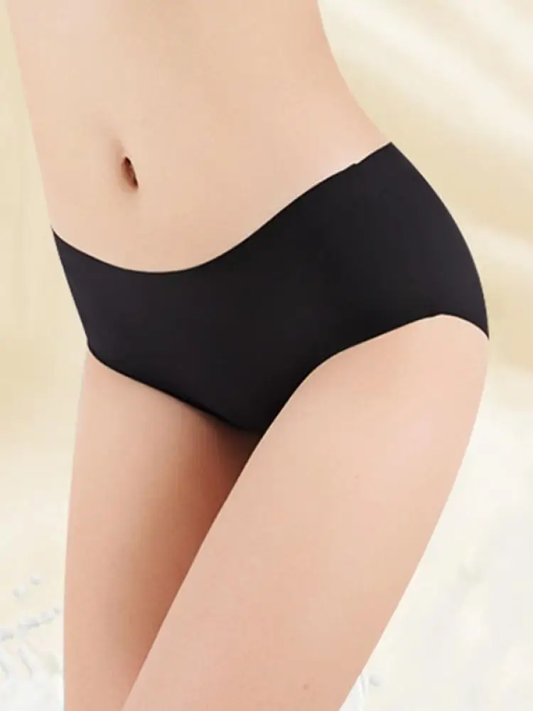 

Women Sexy And Comfortable Panties Mid-Waist Antibacterial All-inclusive Hip And Breathable Cotton Crotch Briefs