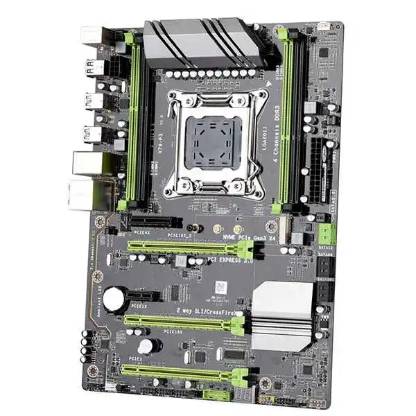 Черная X79-P3 игровая материнская плата, LGA 2011 ATX Поддержка Intel Xeon Core cpu 4X32 GB 128GB DDR3 ram память PCI-E X16 для рабочего стола
