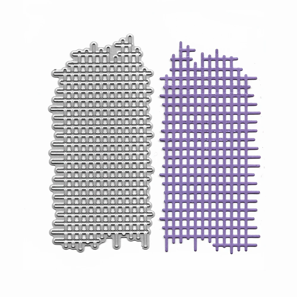 

Cut Die New 2021 Fishnet Metal Cutting Dies Troqueles Embossing Folder Card Making Molds Paper Cutter Scrapbooking DIY Stencil