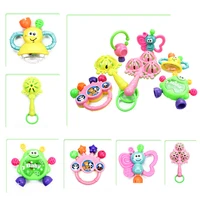 new 0 3 years old baby multifunctional hand bell sliding bell rattle rattle 7pcs learning education toys for kids
