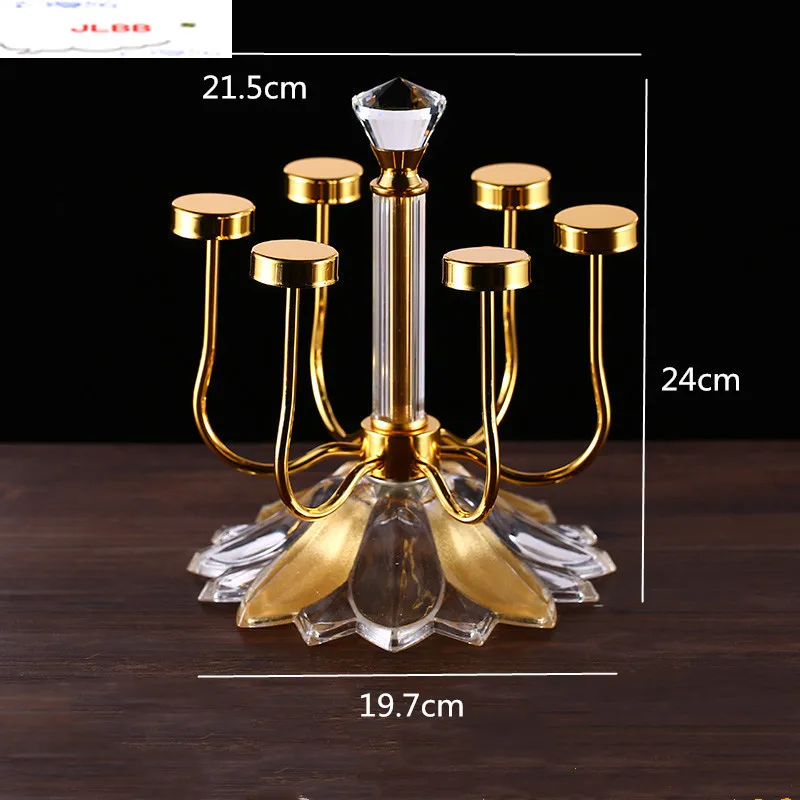 Металлический Подстаканник для стаканов стеллаж напитков в гостиную