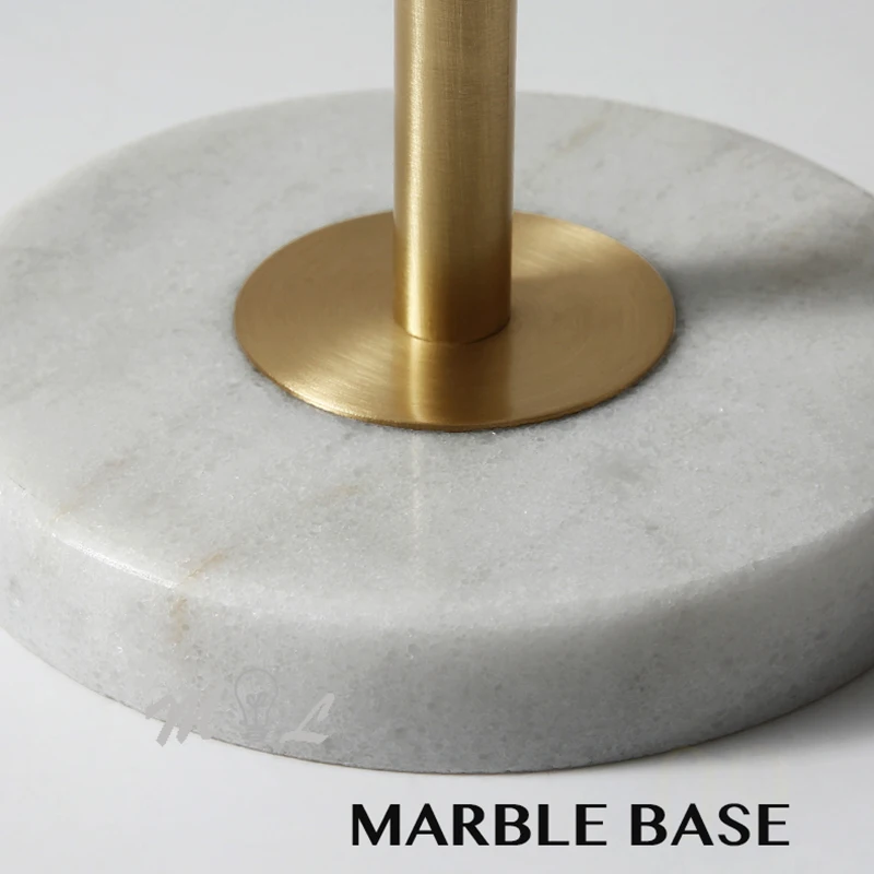 Современные медные настольные лампы в скандинавском стиле для спальни