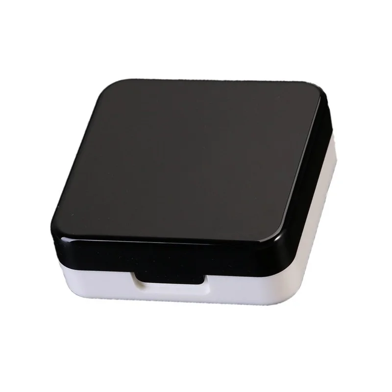 

Contact Lenses Storage Box Contact lens Case Box Eyes Care Kit Holder Washer Cleaner Container 6*6*2CM