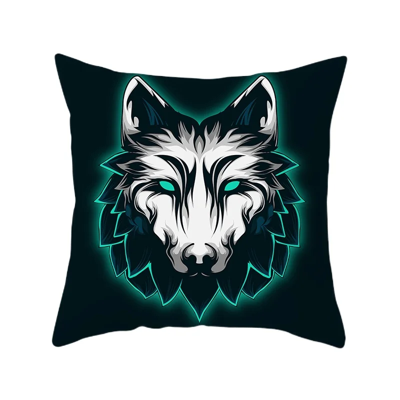 

Animal Print Car and Sofa Pillow Cover Cushion Household Supplies