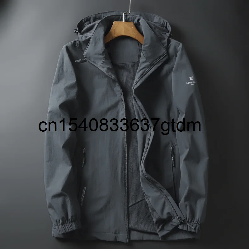 

Новая Осенняя мужская полнит размера плюс; Модная повседневная куртка с капюшоном для мужчин толстый однотонный Универсальная Спортивная ...