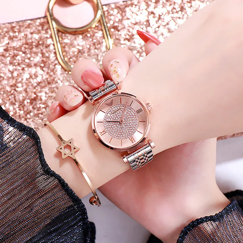 Модные повседневные женские минималистичные кварцевые часы для женщин со