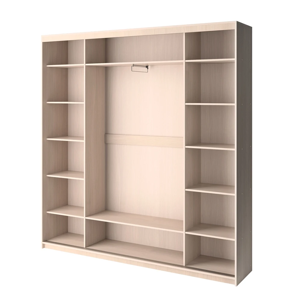 Closet Sharm Design Premium with mirror ash 220х45 cabinets home unit storage shelf rack Living Room Furniture | Мебель