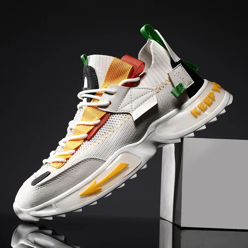 Men Shoes Sneakers Lightweight Running Shoes Casual Trainers Race Shoe Athletic Sport Fitness Walking Shoe Zapatillas De Deporte