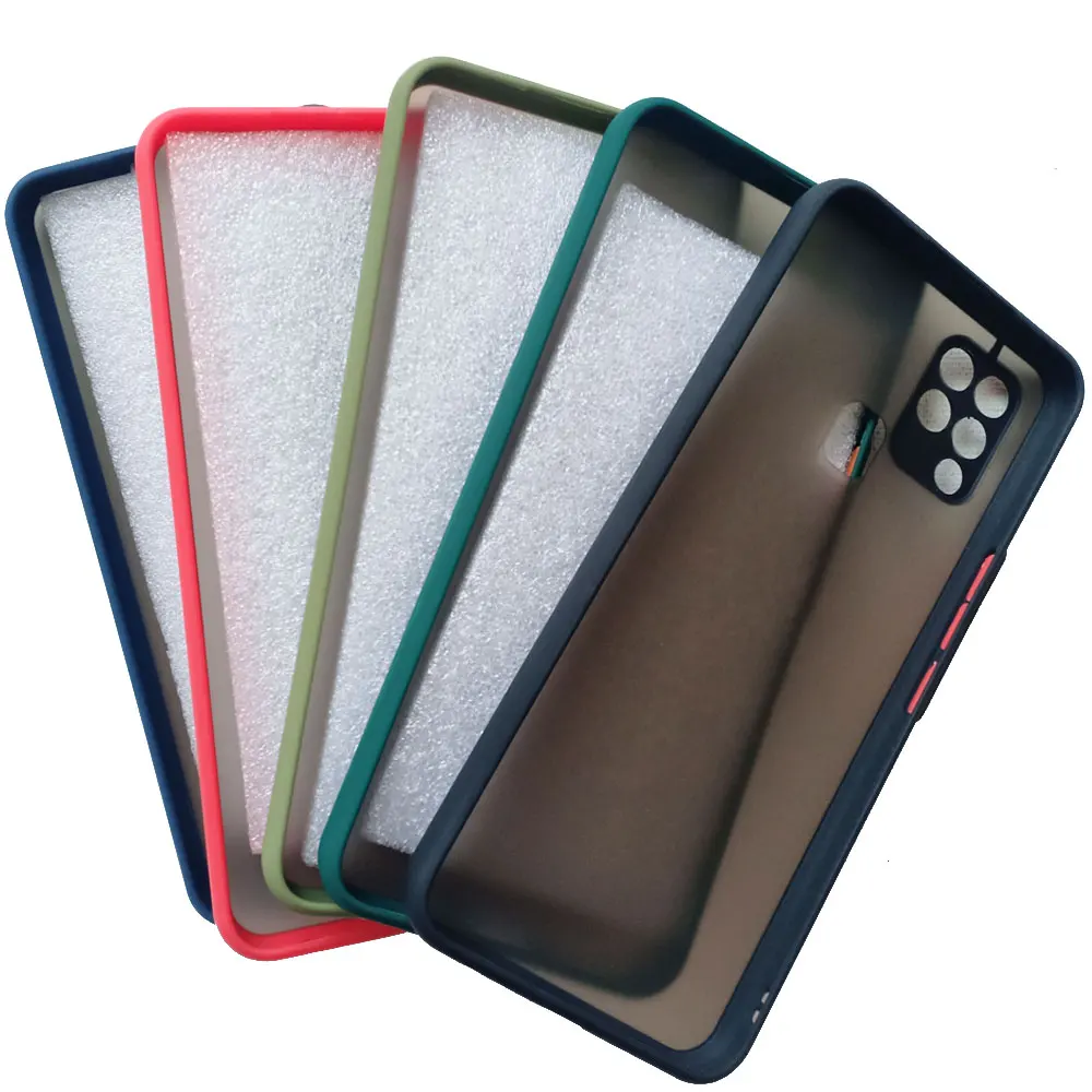 for infinix hot 10t case stylish clear silicone infinix hot 10s nfc phone case back x689c x689b x689 cover shockproof hard matte free global shipping