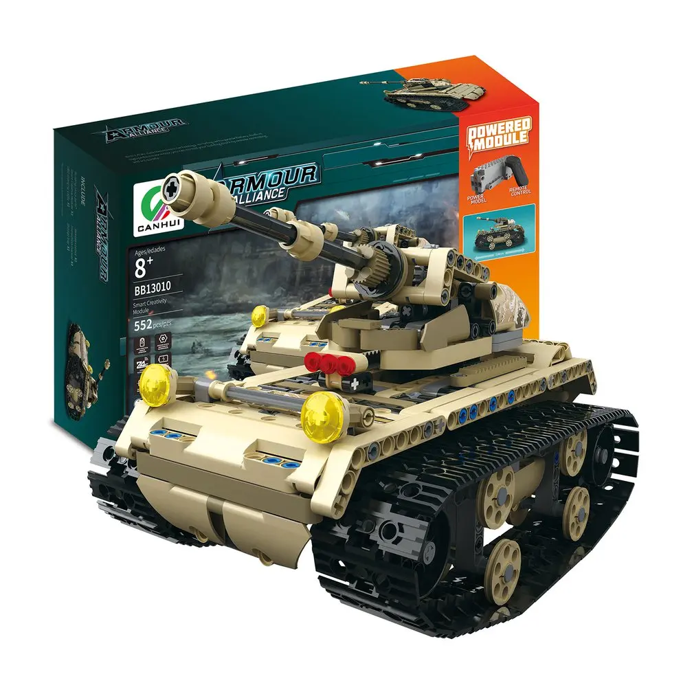 MoFun 13009 2 4G 4H usb зарядка строительный блок имитация военный автомобиль 538 шт. DIY