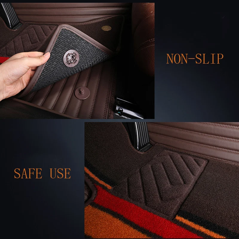 

Ynooh car floor mat for ssangyong korando kyron rexton actyon sport rodius actyon tivolan chairman two car accessories