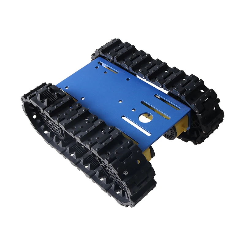 Новый металлический умный гусеничный робот TC101 4WD комплект шасси для танка 4 шт.