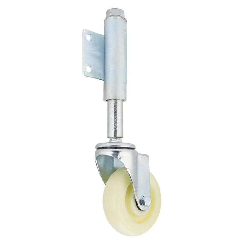 4 дюйма ворота крестовиной нейлоновые Пружинные шарнирного ролика Heavy Duty 220 кг