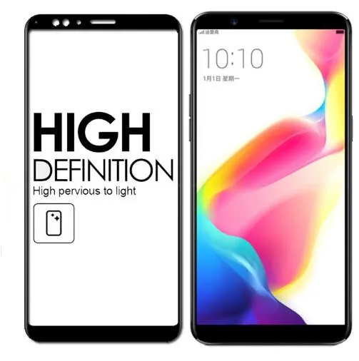 2 упаковки закаленное стекло с полным покрытием для Nokia 5 1 защита экрана 9H