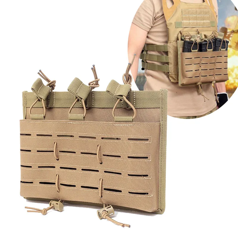 

Тактическая Тройная сумка для магазина Molle, военный жилет, аксессуары, Сумка с открытым верхом, рандомное оборудование для страйкбола, охоты...