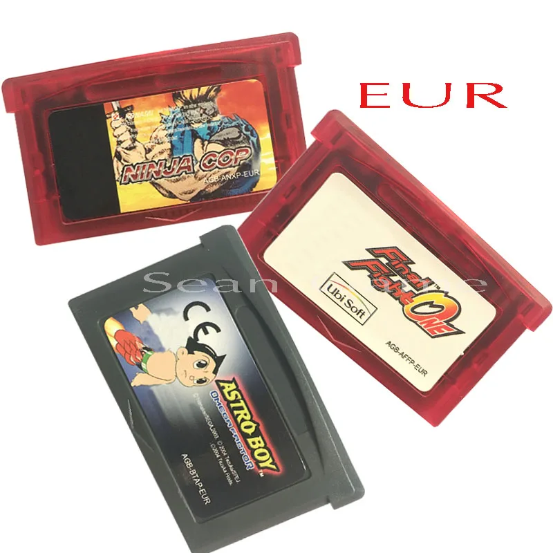 Карманная консоль игровая карта-картридж Ninja Cop/Final Fight One/Astro Boy Omega 32 бит версия для