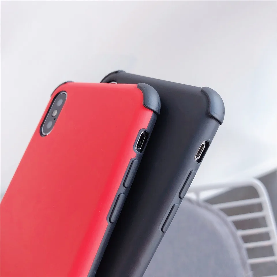 Full Protective Silicone case fundas carcasa For Apple iPhone X XR XS MAX 8 7 plus 6 6s rubber covers |