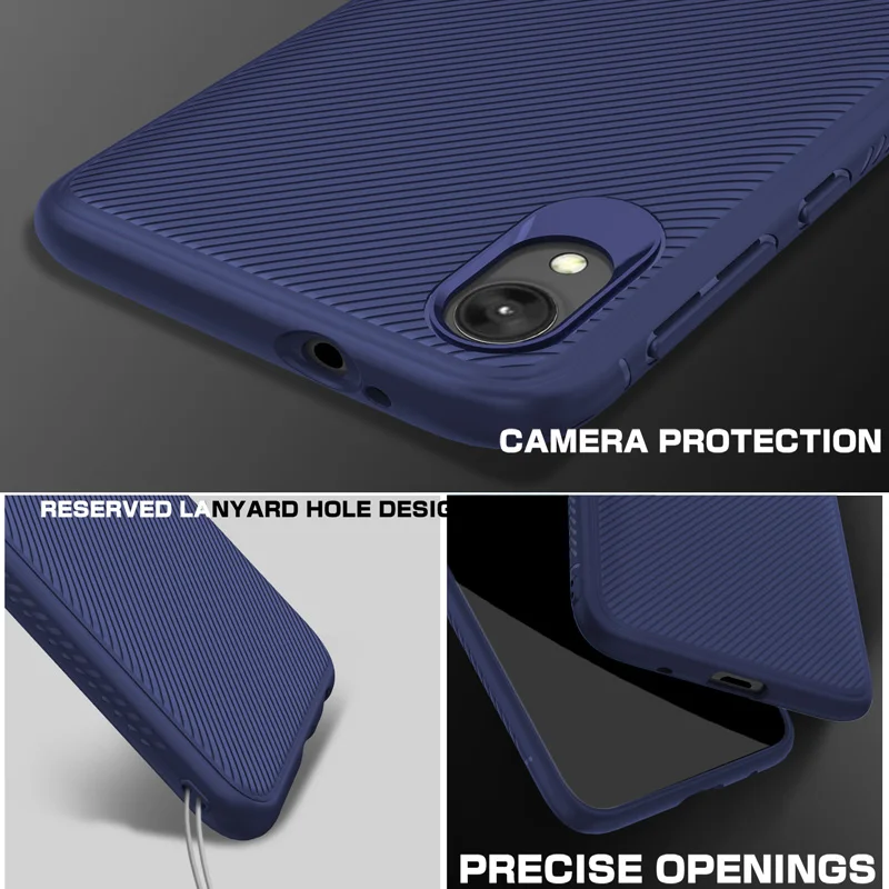 Мягкий Силиконовый ТПУ чехол GKK для Motorola Moto E6 матовый твиловый чехол|Бамперы| |