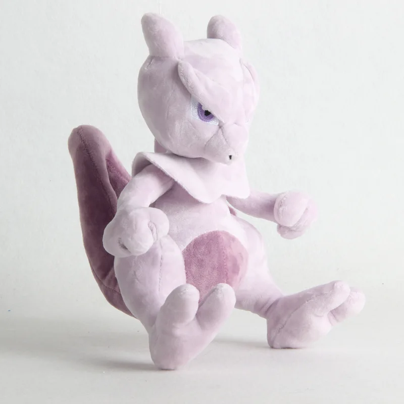 1 шт. 23 см Mewtwo плюшевый игрушечный кукольный кулон мягкие гранулы Мультяшные животные игрушки подарки для детей