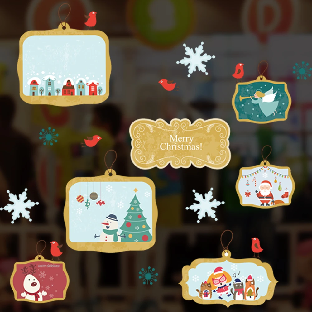 Мультяшный Рождественский тематический элемент для магазина домашний декор