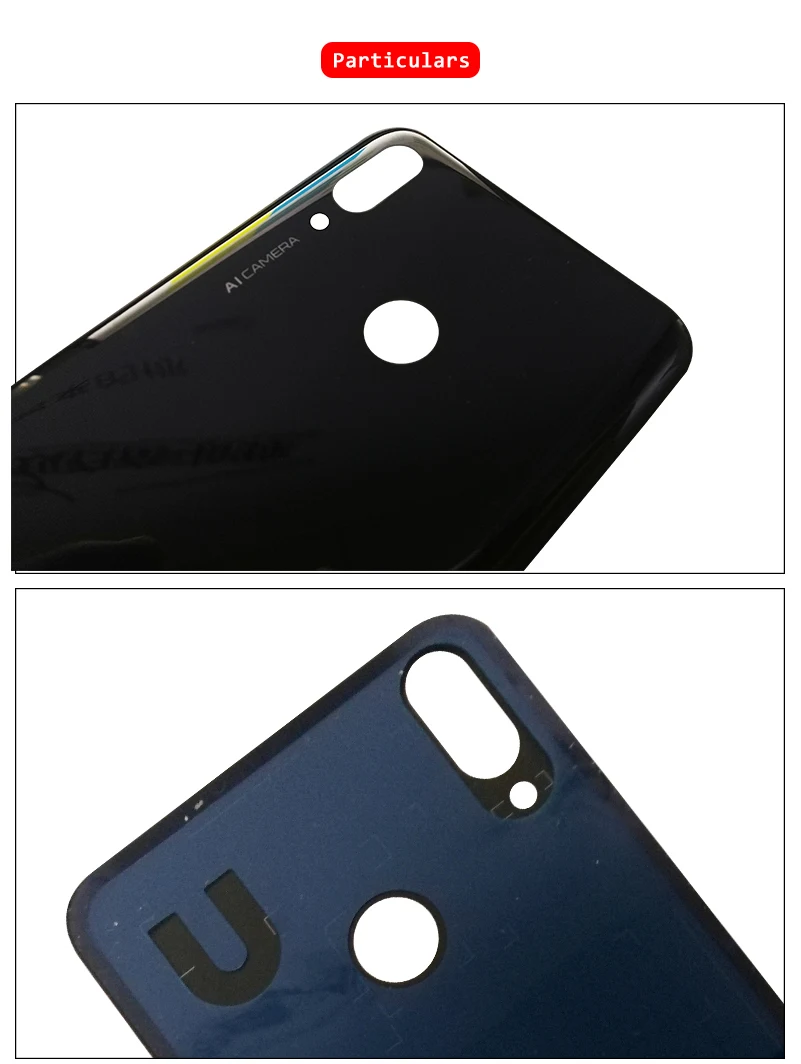 AAA качественная крышка батареи для huawei Y9 задняя крышка чехол для huawei Y9 крышка батареи чехол