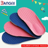 bangni children sports leisure insoles shoes pad flat foot arch support orthotic sponge memory foam care for kids inserts