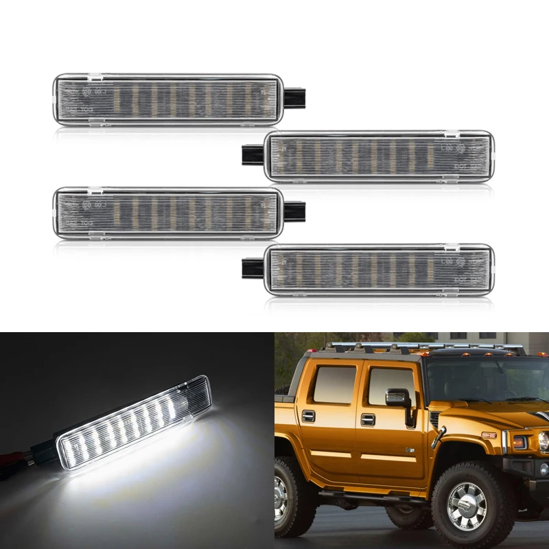 

Fits For Hummer H2 2003 2004 2005 2006 2007 2008 2009 Canbus White SMD Led Car Door Panel Welcome Courtesy Lights