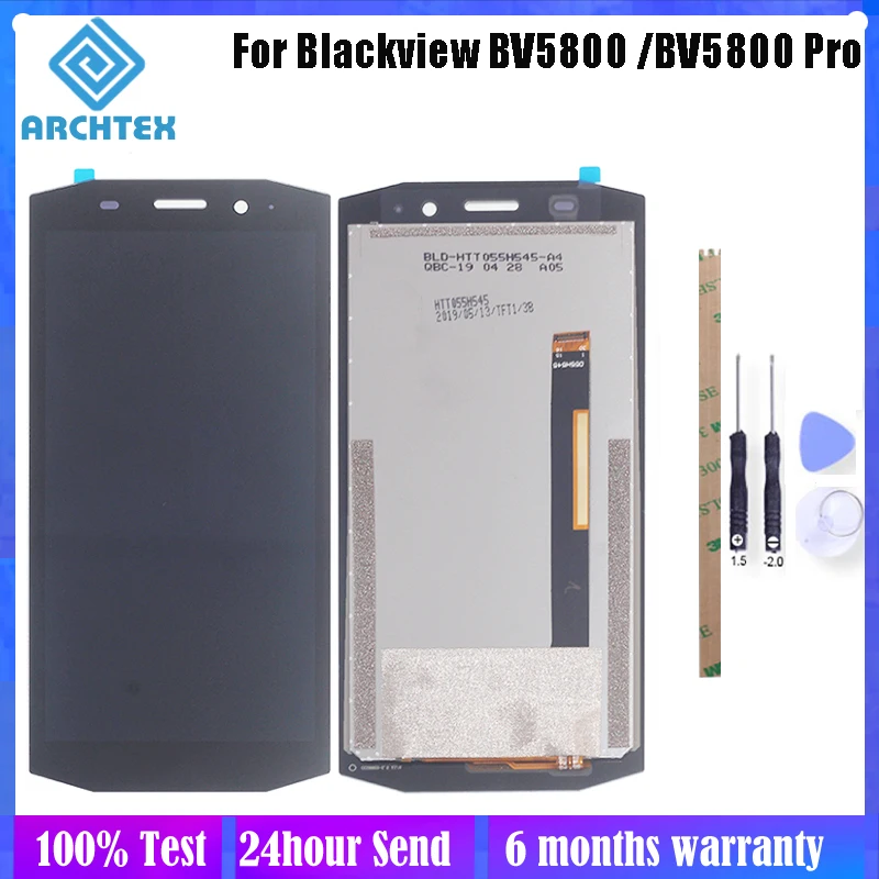 5 дюймовый для оригинального Blackview BV5800 Pro ЖК-дисплей + фотодетали 100%