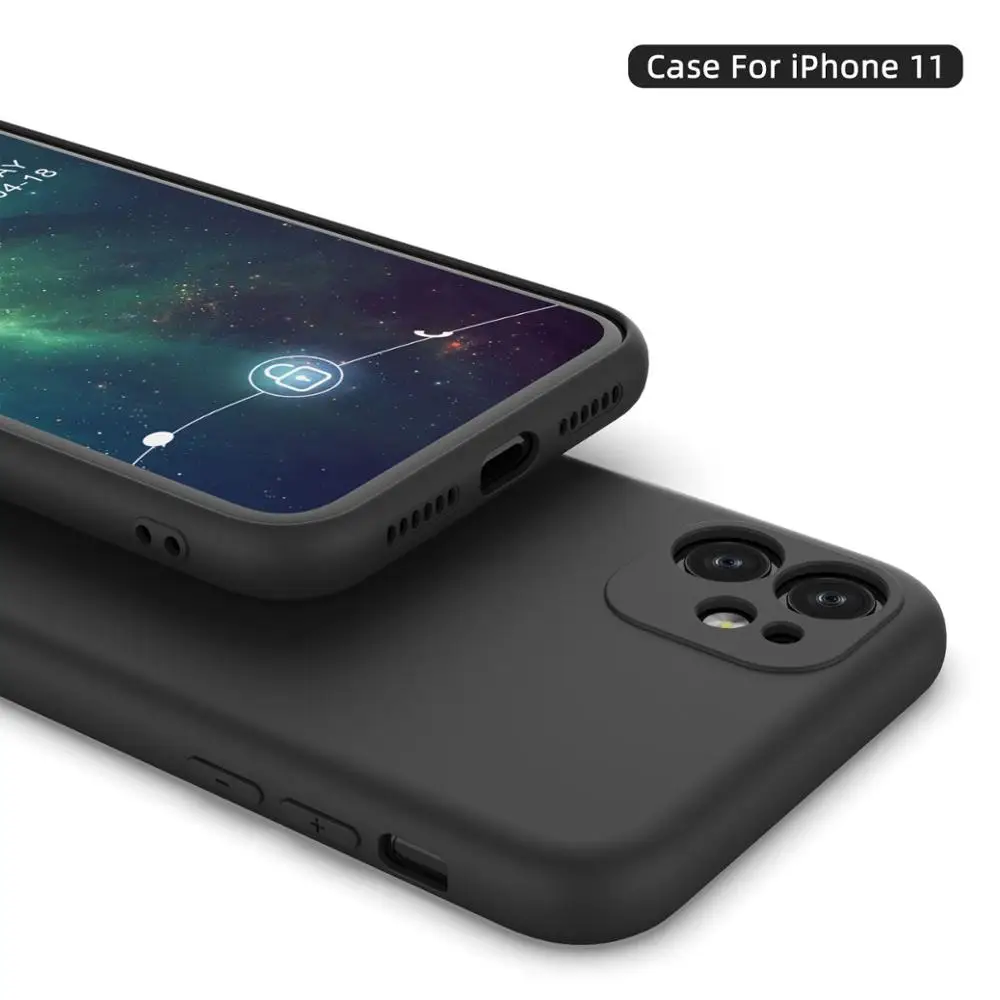 Мягкий ТПУ чехол для iPhone 12 PRO max 11 MAX XS Max XR 6 6S 8 7 PLUS SE | Мобильные телефоны и