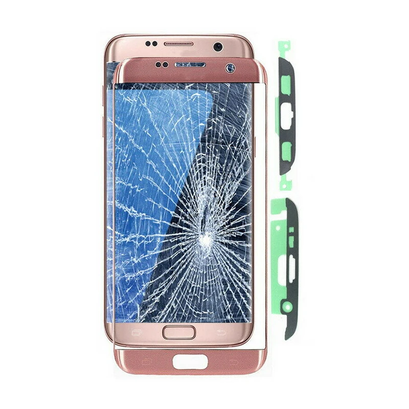 Сменное Переднее стекло для Samsung Galaxy S7 Edge G930F G935F внешнее ЖК сенсорный экран