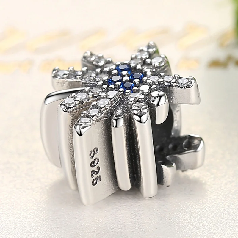 Новинка 2019 ослепительные Подвески в виде фейерверка из прозрачного циркона с