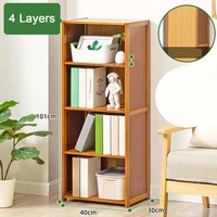 34 layer simple bookshelf easy assembled storage shelf for books floor standing bookcase storage cabinet home organizer