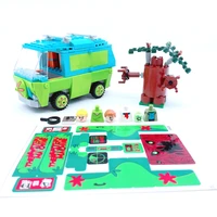 2021 new 10430 10428 scooby the mystery building blocks bricks doo toys for children christmas gifts kids model machine doll