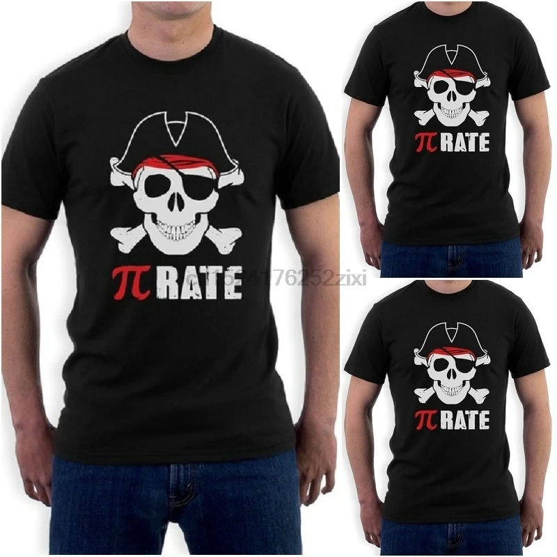 

Funny Math Pirate Skull and Crossbones T-Shirt Cool