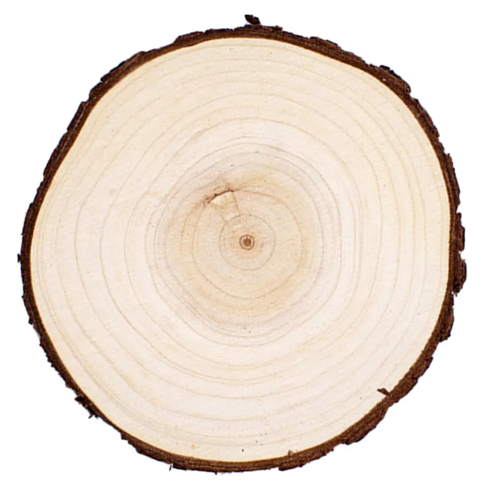 

1pc Candlestick Candle Display Tray Candle Plate Tabletop Decor (Wood Color)