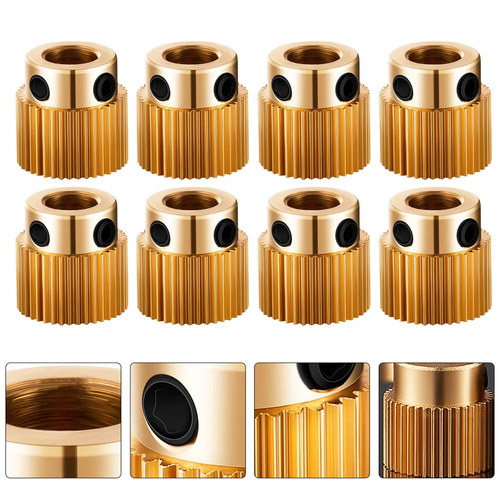 

20pcs Reducer Extruder Feed Wheel Extrusion Wheel 3D Printer Replacement Parts