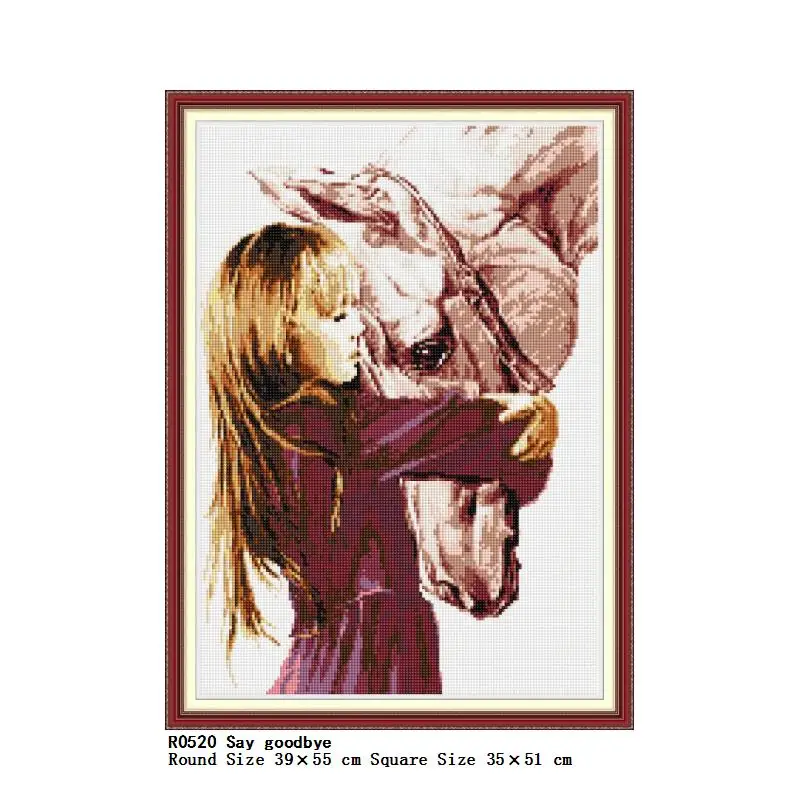 Алмазная 5D картина Попрощайтесь полноразмерная вышивка с изображением