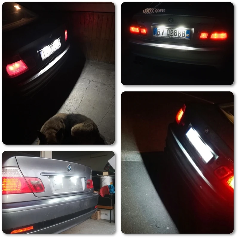 2x подходит для BMW E46 3-Series 2D Facelift 04-06 M3 SMD белые светодиодные с Canbus Освещение