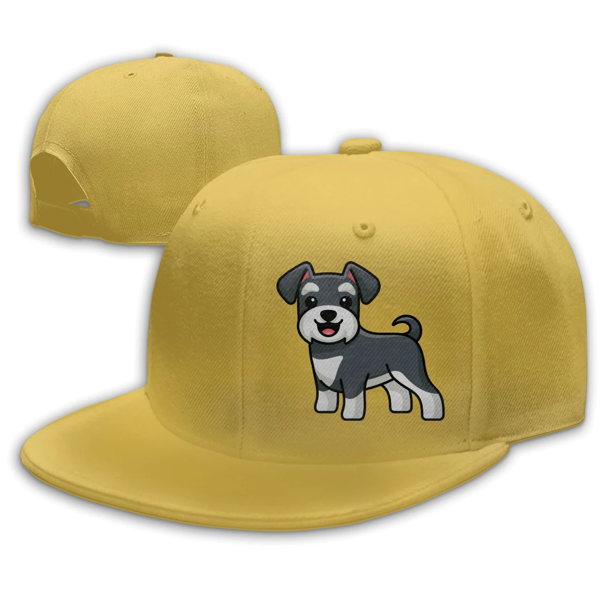 

Cute Schnauzer Dog Pattern men's woman Fashionable breathable Baseball Cap