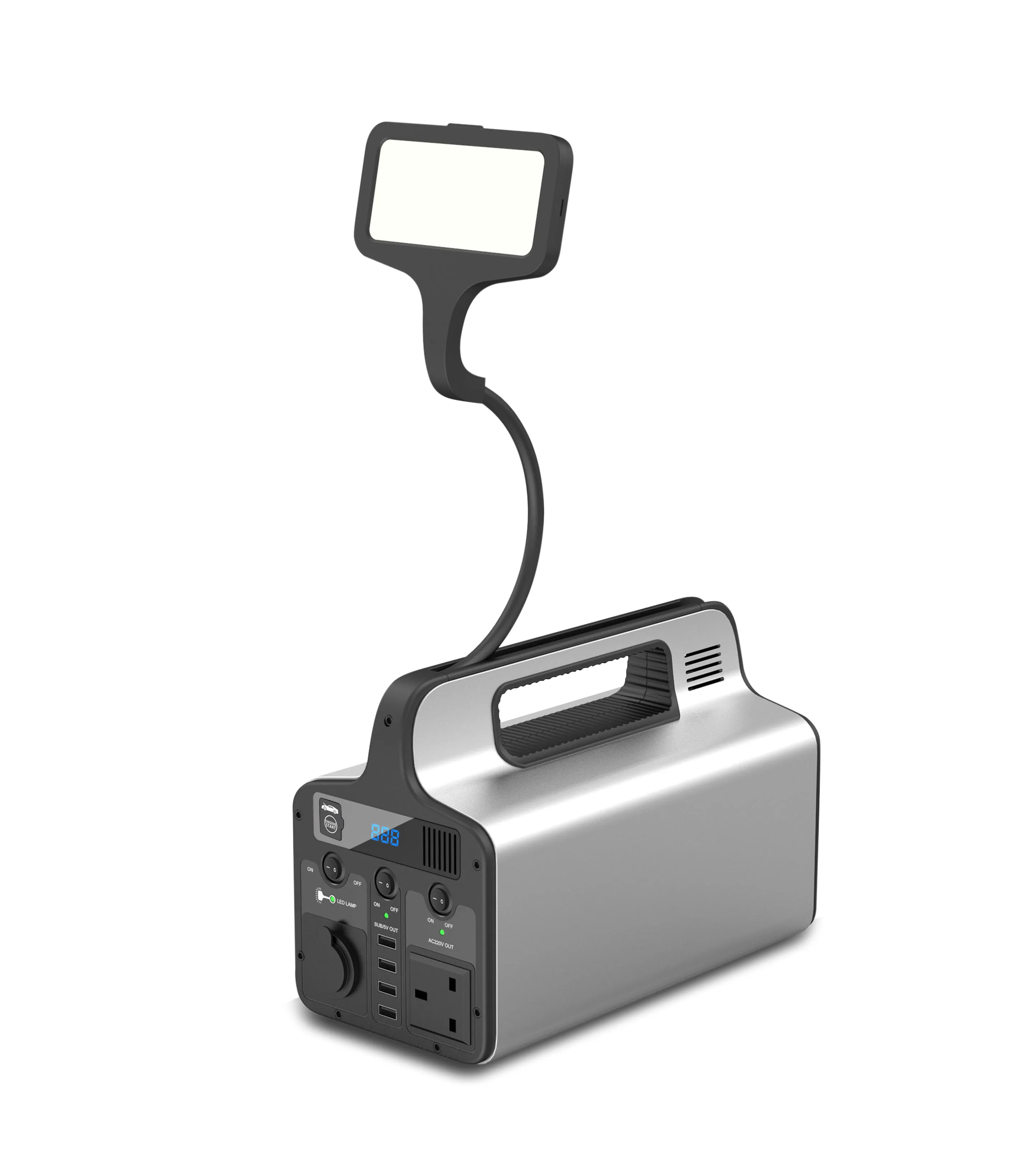 

Мобильная портативная электростанция 220 В, 300 Вт для кемпинга, путешествий, экстренного резервного питания