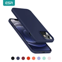 esr multicolor for iphone 12 case for iphone 12 pro max 12 mini liquid silicone soft case luxury back cover for iphone 12 pro