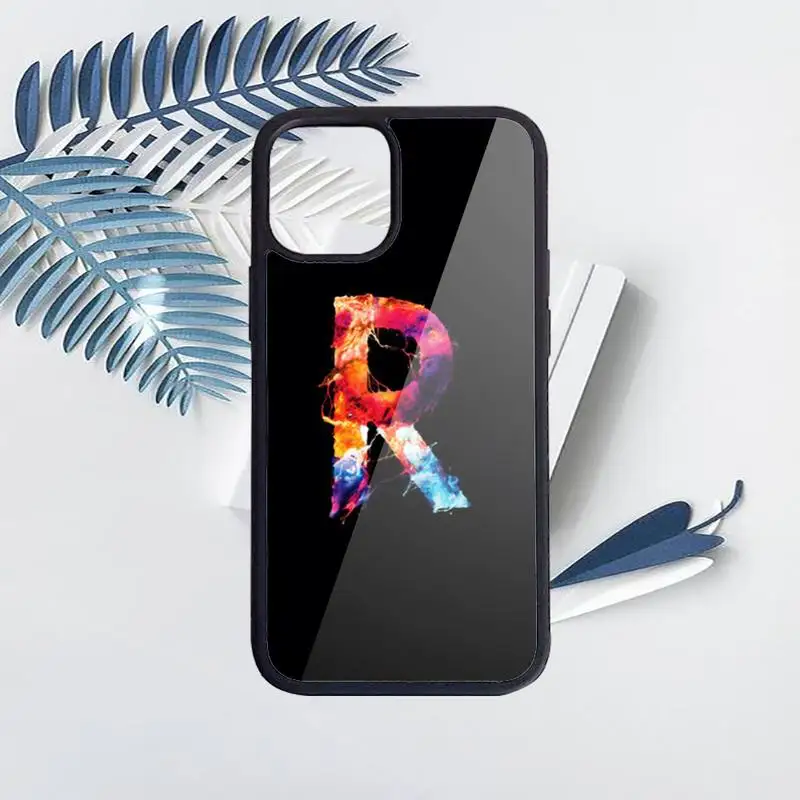 

Colorful Letters Fitted Fashion Phone Case PC for iPhone 11 12 pro XS MAX 8 7 6 6S Plus X 5S SE 2020 XR Luxury brand shell funda