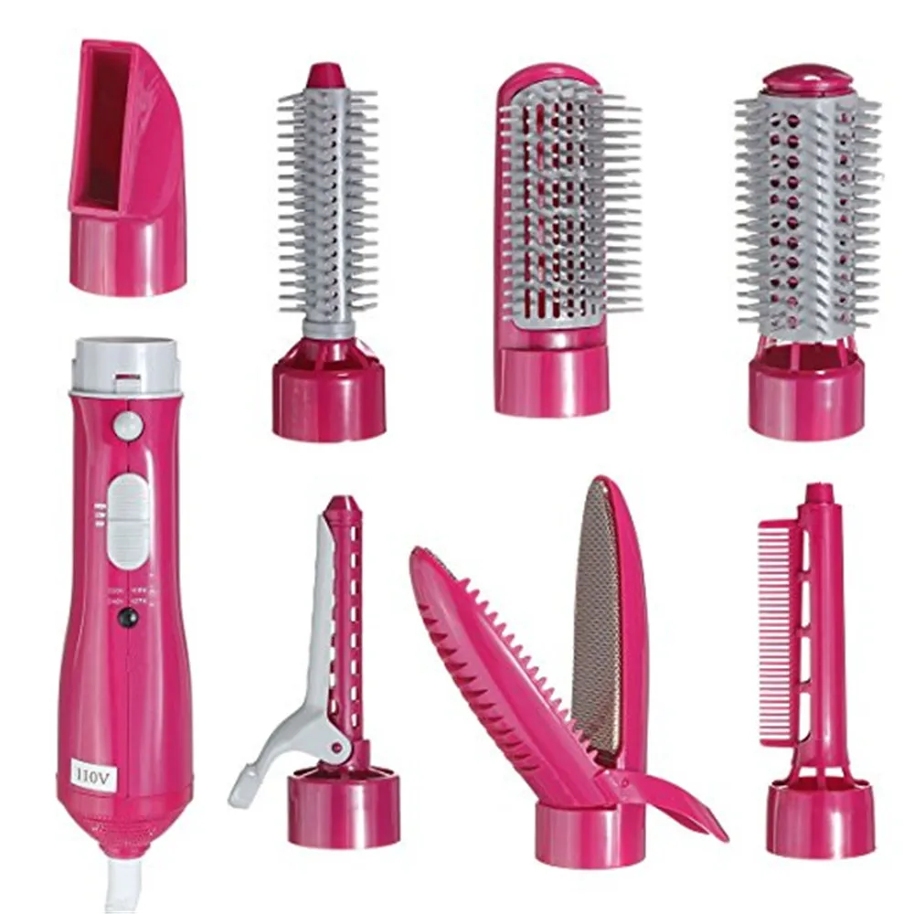 

One-Step Hair Dryer Hot air brush 10 IN 1 Multifunctional Straightening Brush & Curling Curly Hair Comb Styler Tool Dropshipping