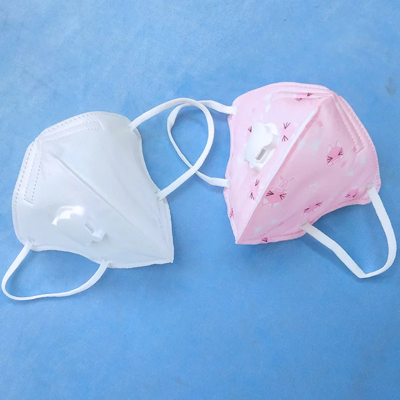 

KN95 Face Mask Mouth Masks With Valve For Kids Children Anti Dust Pollution Filter PM2.5 Protective Hygiene Respirator tapabocas