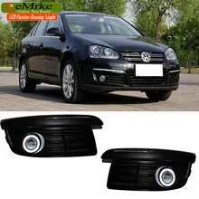 EeMrke для Volkswagen VW Jetta 5A 1K5 светодиодный ангельские глазки DRL дневные