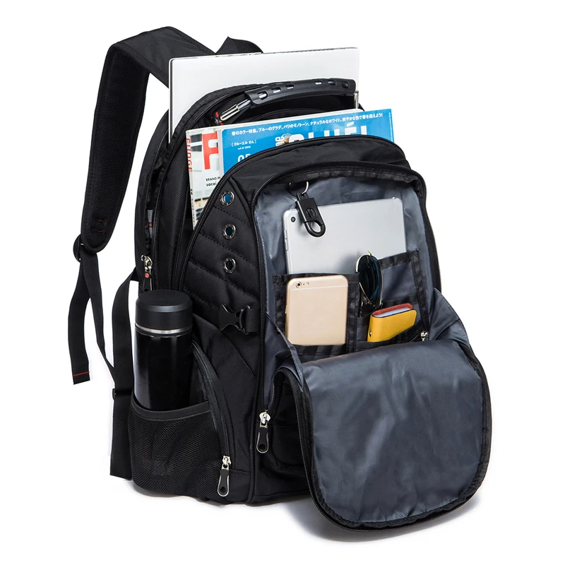 Мужской рюкзак многофункциональный с usb зарядкой Деловой Повседневный