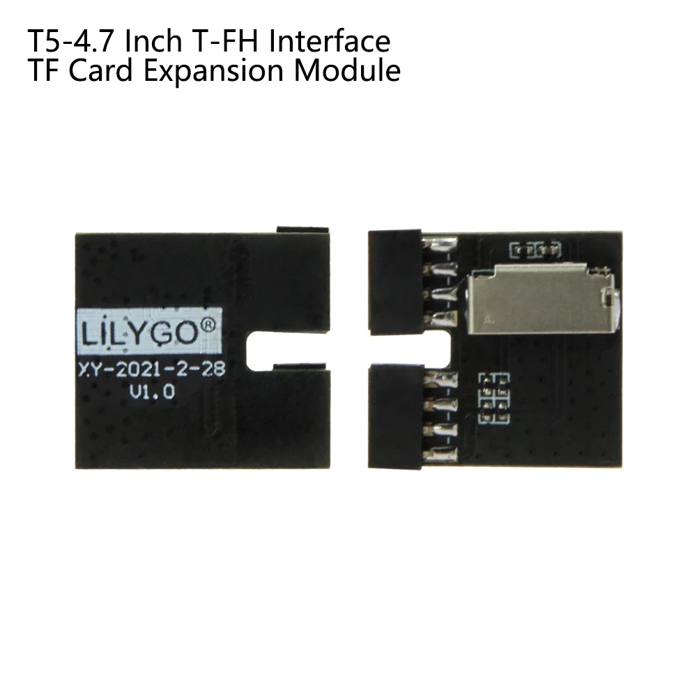 

LILYGO® T-FH (female header) interface adapts to T5-4.7 inch electronic ink screen