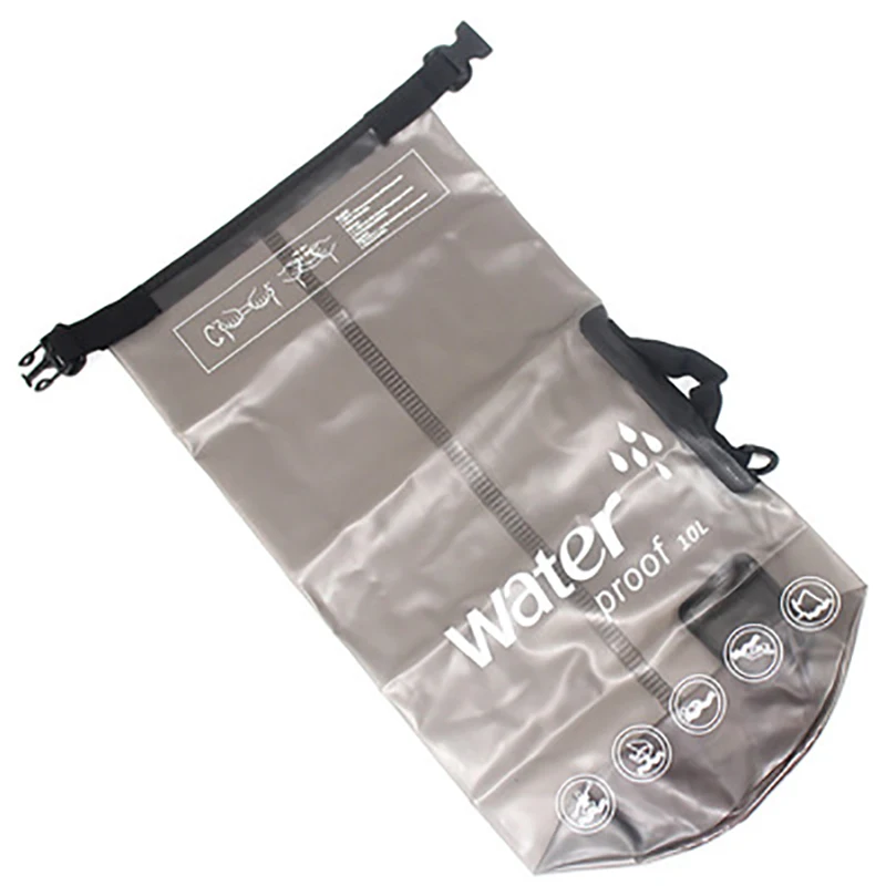 

Waterproof Bags Swimming Bag PVC Ultralight Rafting Swim Storage Bags Outdoor Diving Drifting Camping Trekking Pouch 10L 20L 601